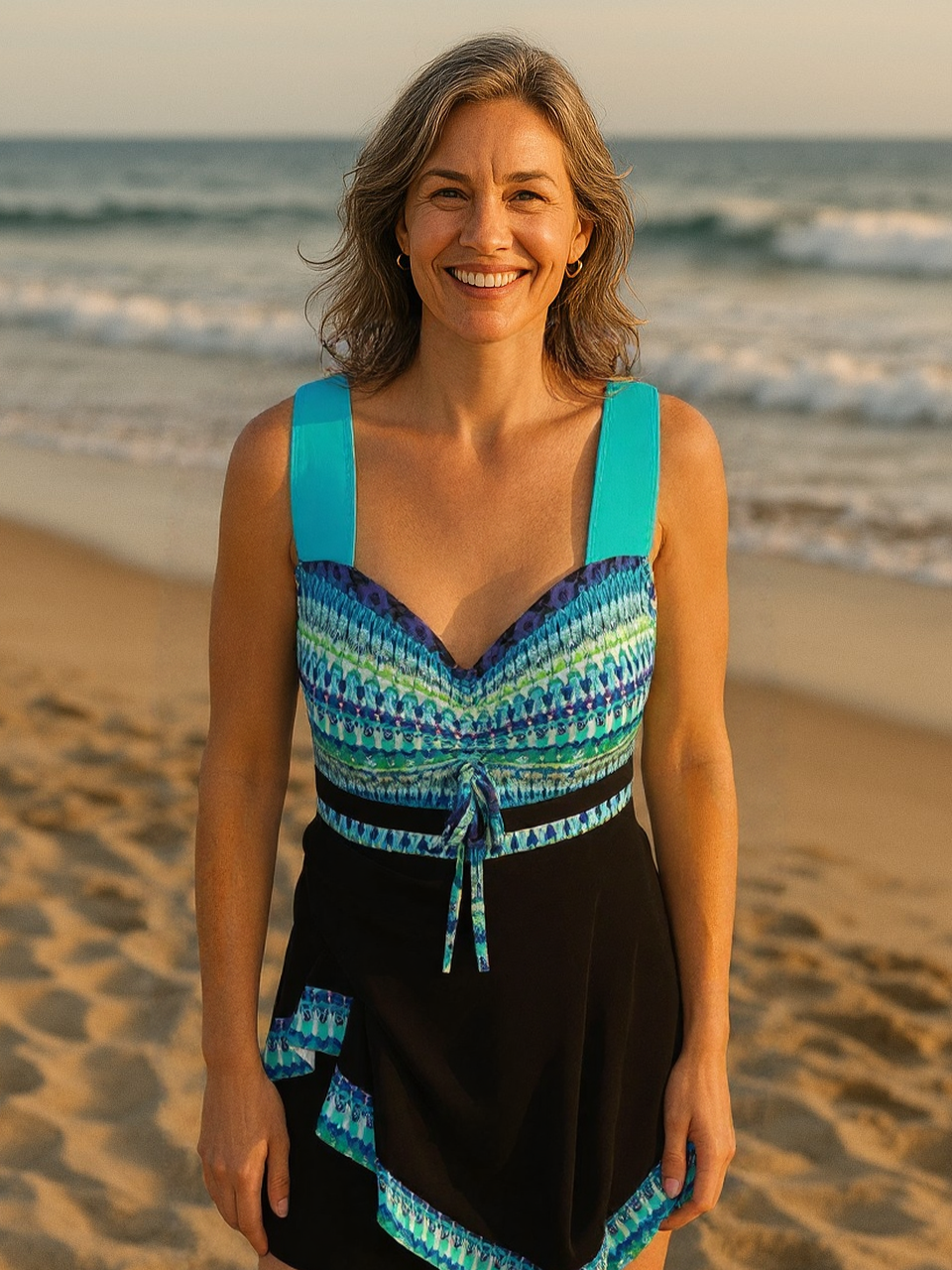 Cristy - Coastal Charm Swimwear